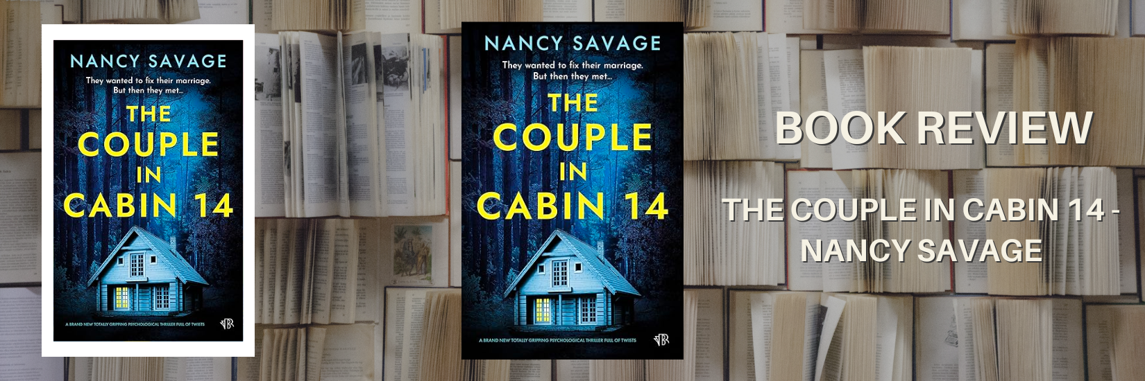 BOOK REVIEW: THE COUPLE IN CABIN 14 – NANCY SAVAGE